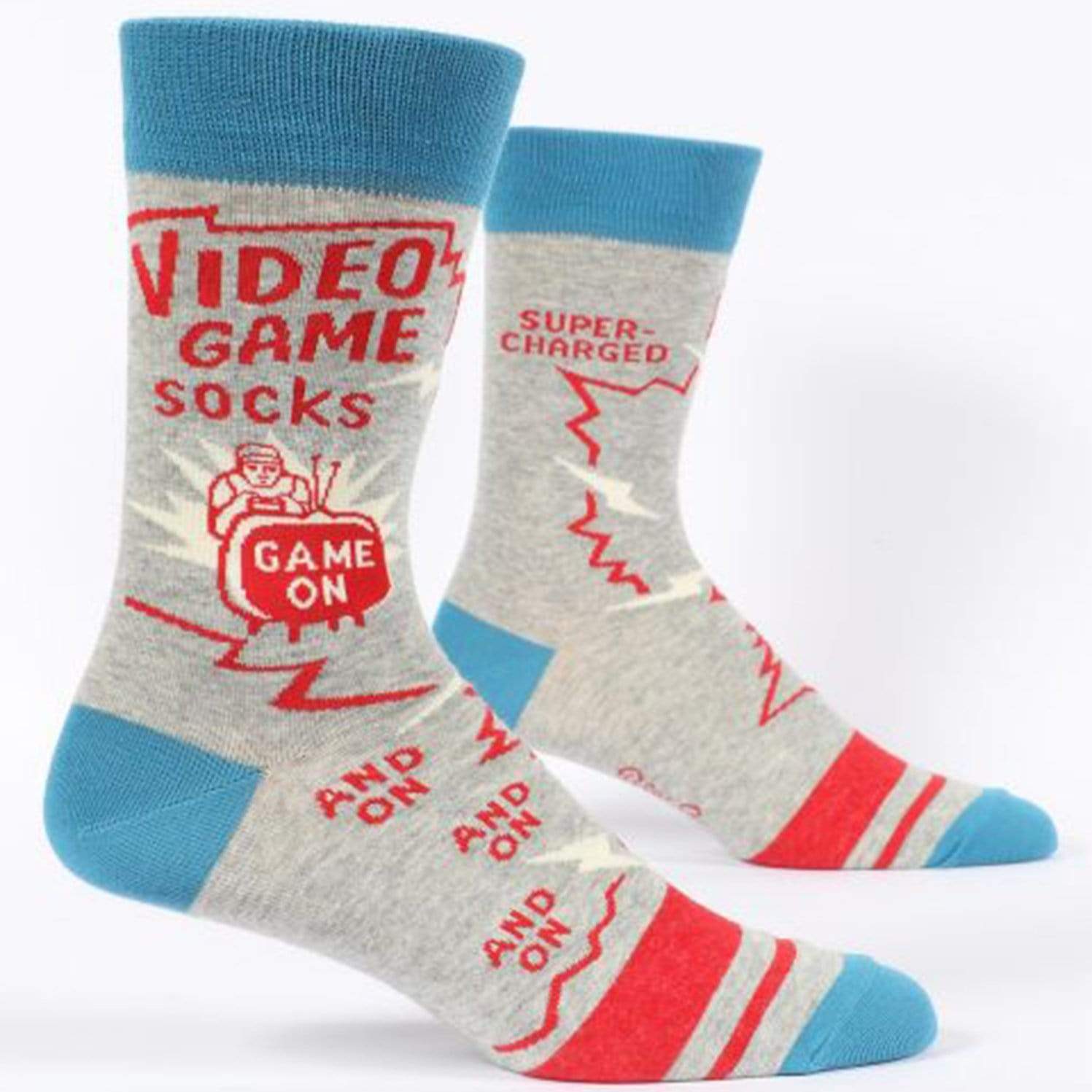 Video Game Socks Men’s Crew Sock