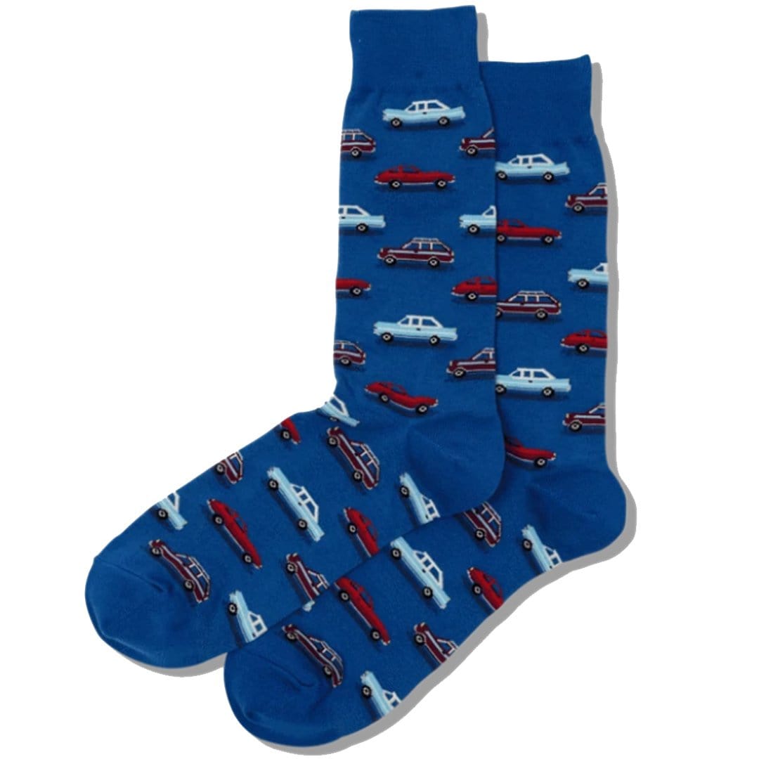 Vintage Cars Socks Men’s Crew Sock