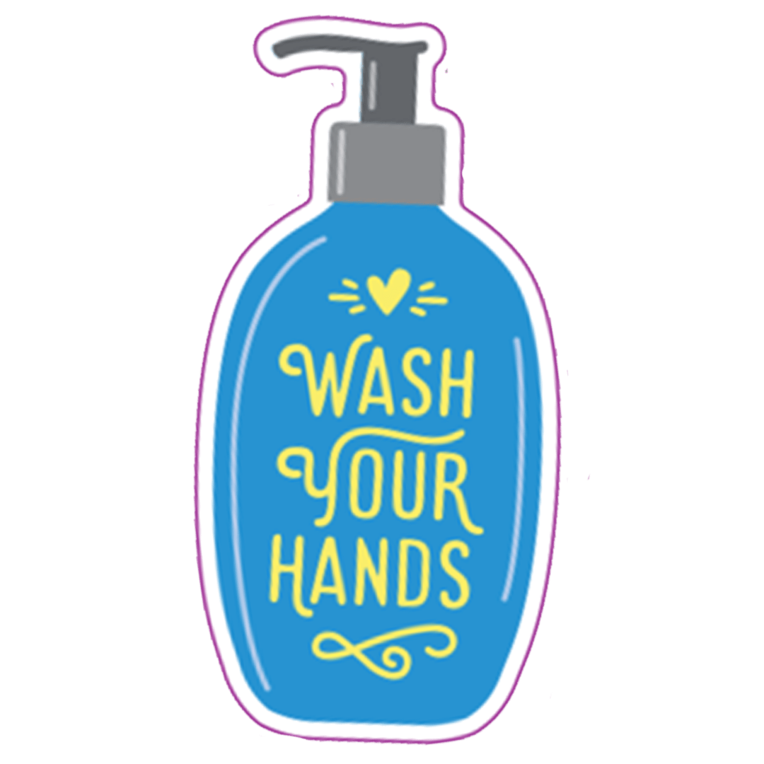 Wash Your Hands Sticker