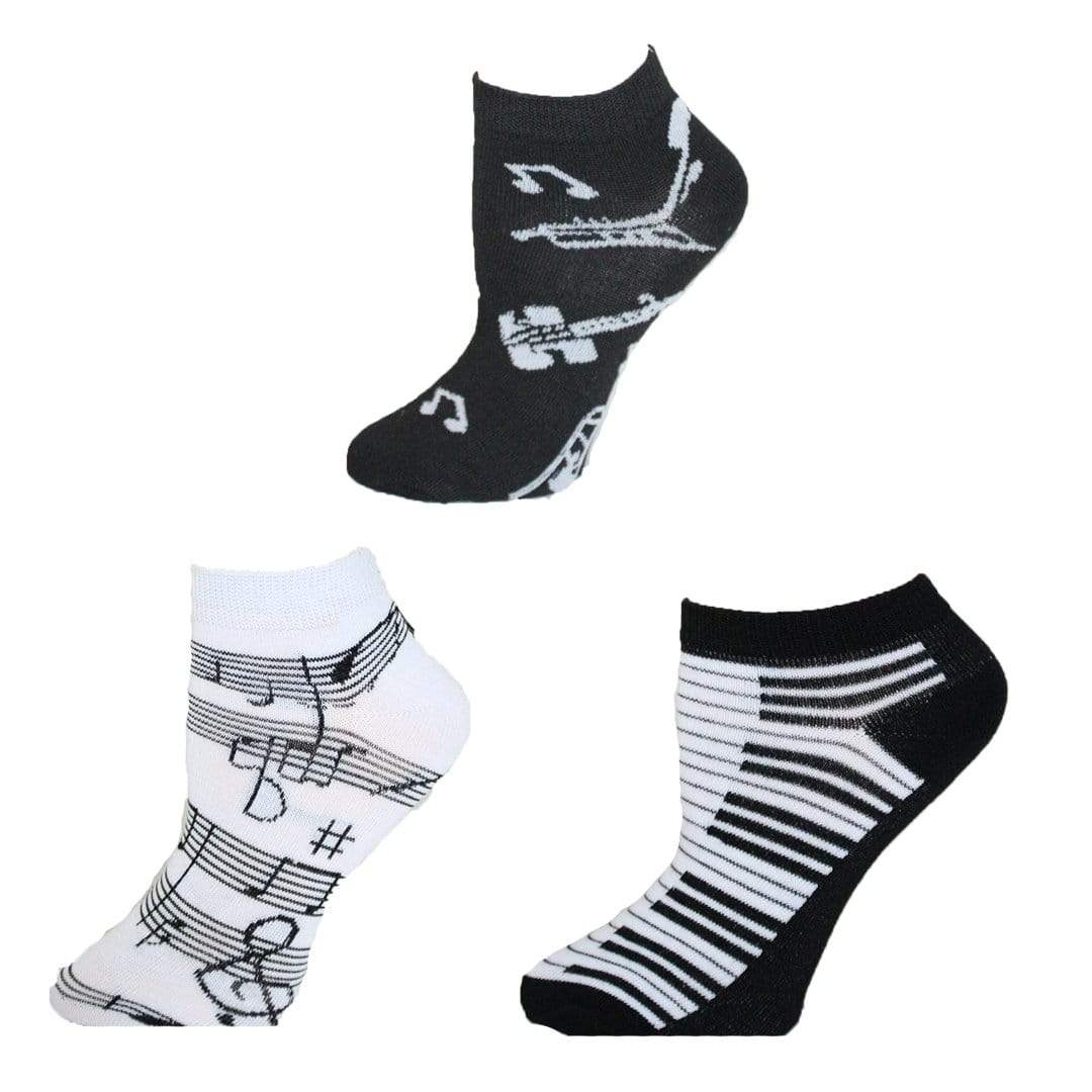 Musical Themed Ankle Socks – Women’s Ankle Sock